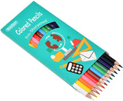 Rarlan Colored Pencils Bulk, Pre-sharpened Colored Pencils for Kids, 12 Assorted Colors